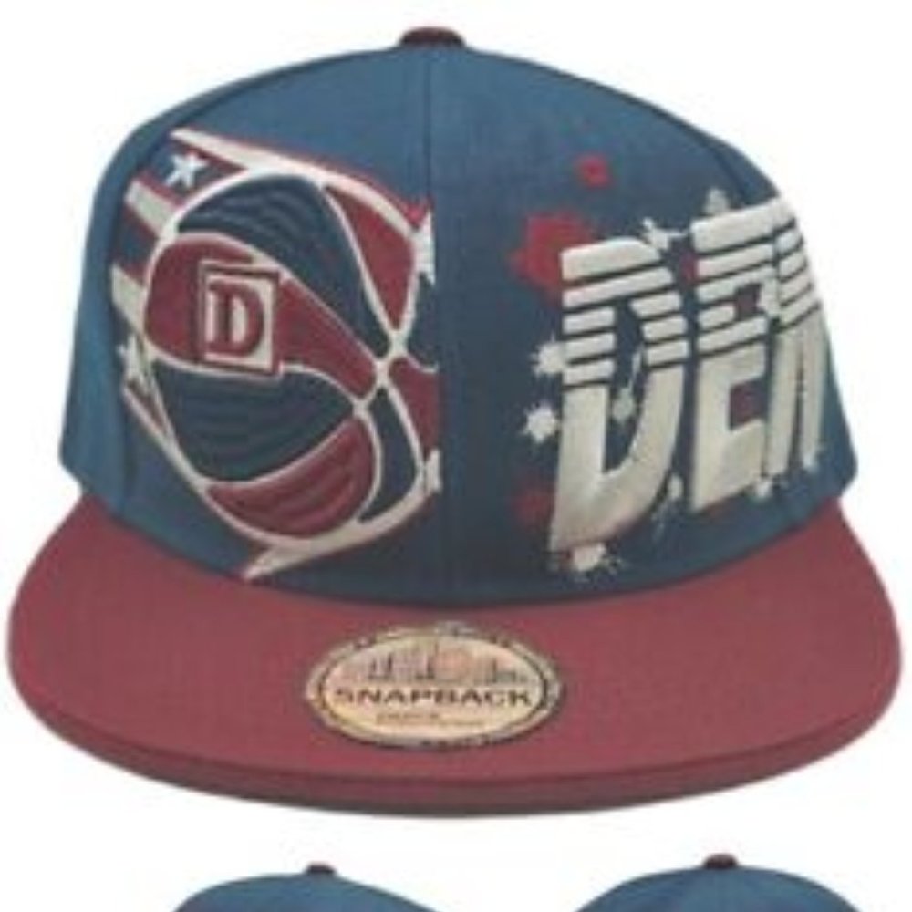 Denver Premium Splash Snapback Hat